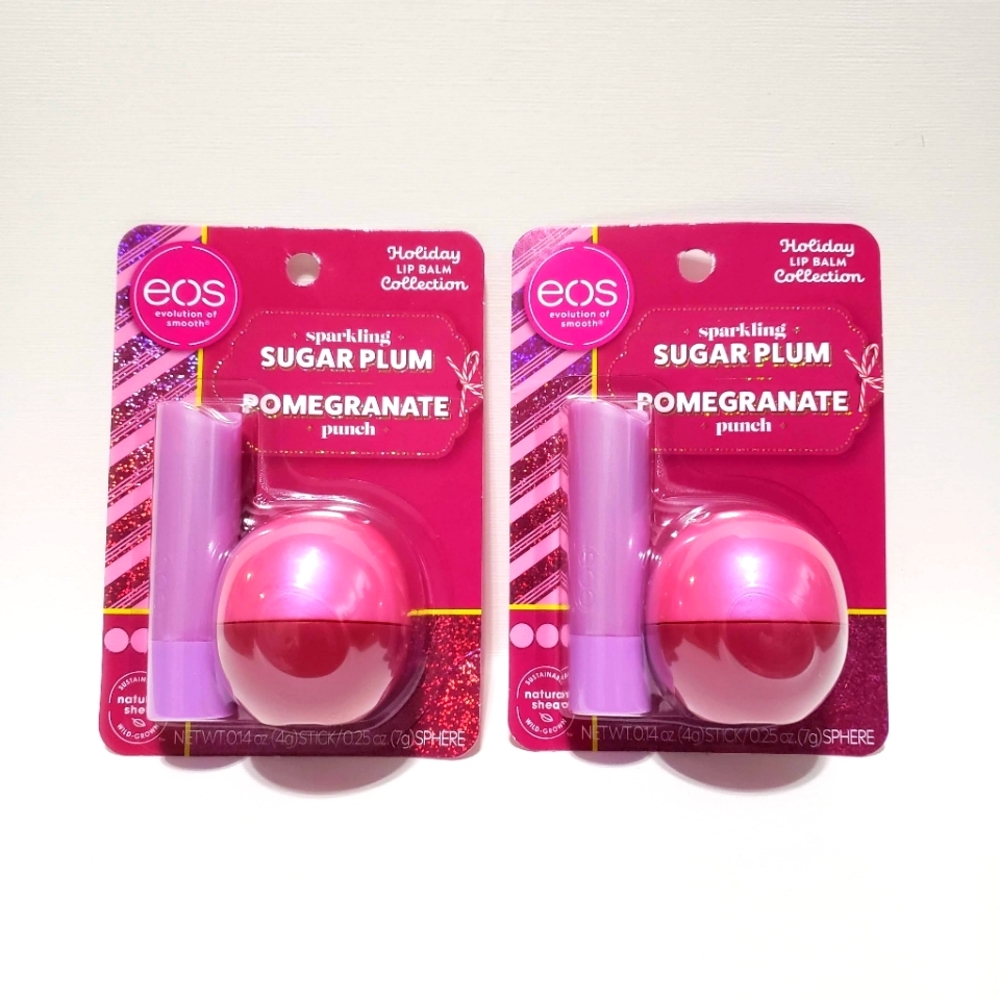 EOS Holiday Lip Balm Collection Bundle.